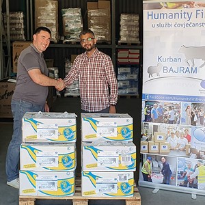 Donacija udruge Humanity First Hrvatska Caritasu Zagrebačke nadbiskupije